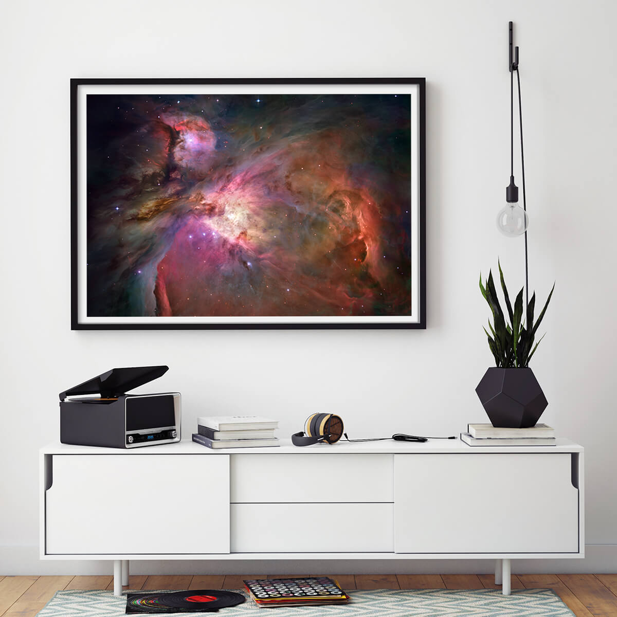 Mystic Nebula Explosion Art Print