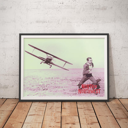 North by Northwest Vintage Film Art Print