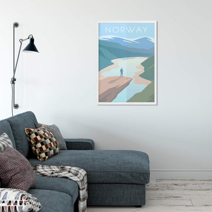 Norway Travel Art Print