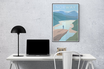 Norway Travel Art Print