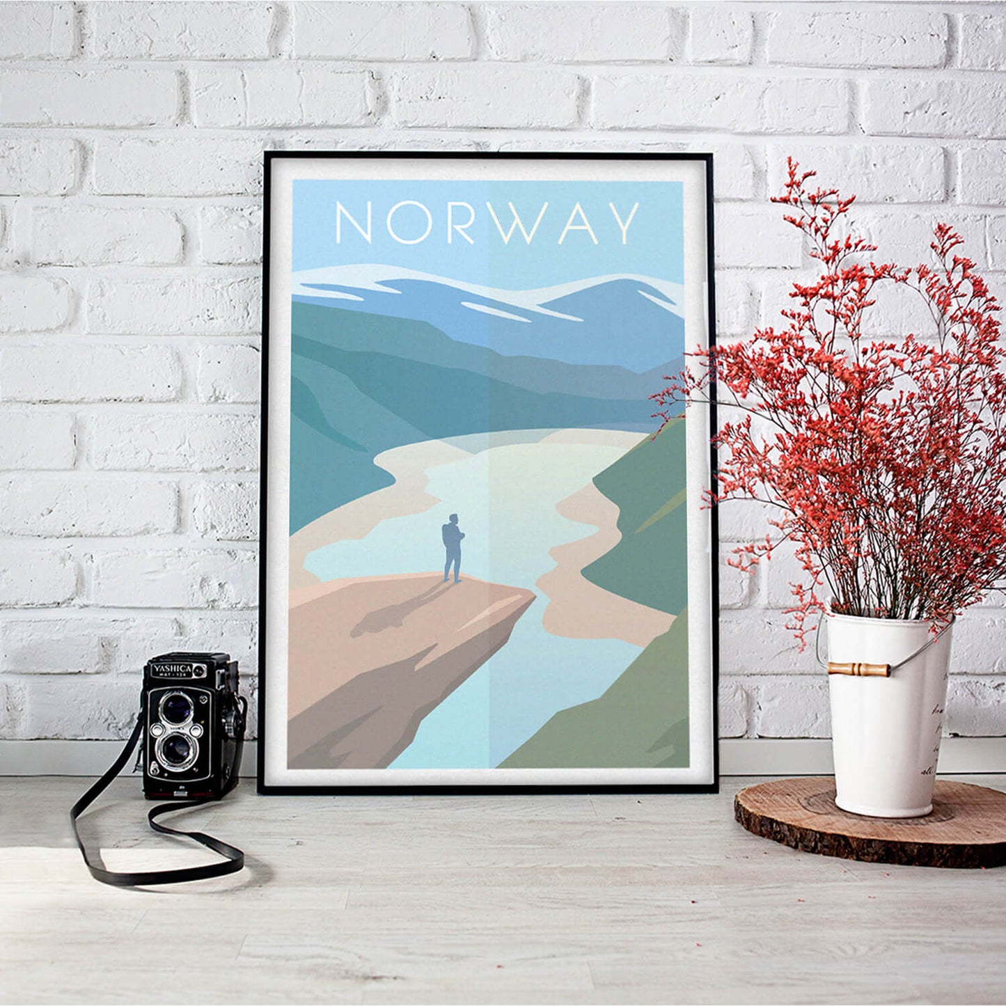 Norway Travel Art Print