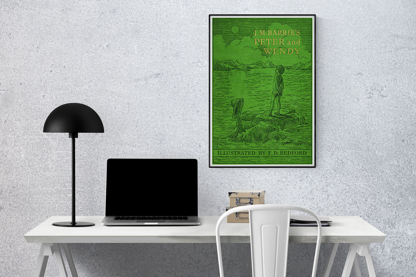 Vintage Peter Pan Art Print