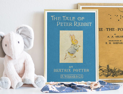 Vintage Peter Rabbit Nursery Art Print