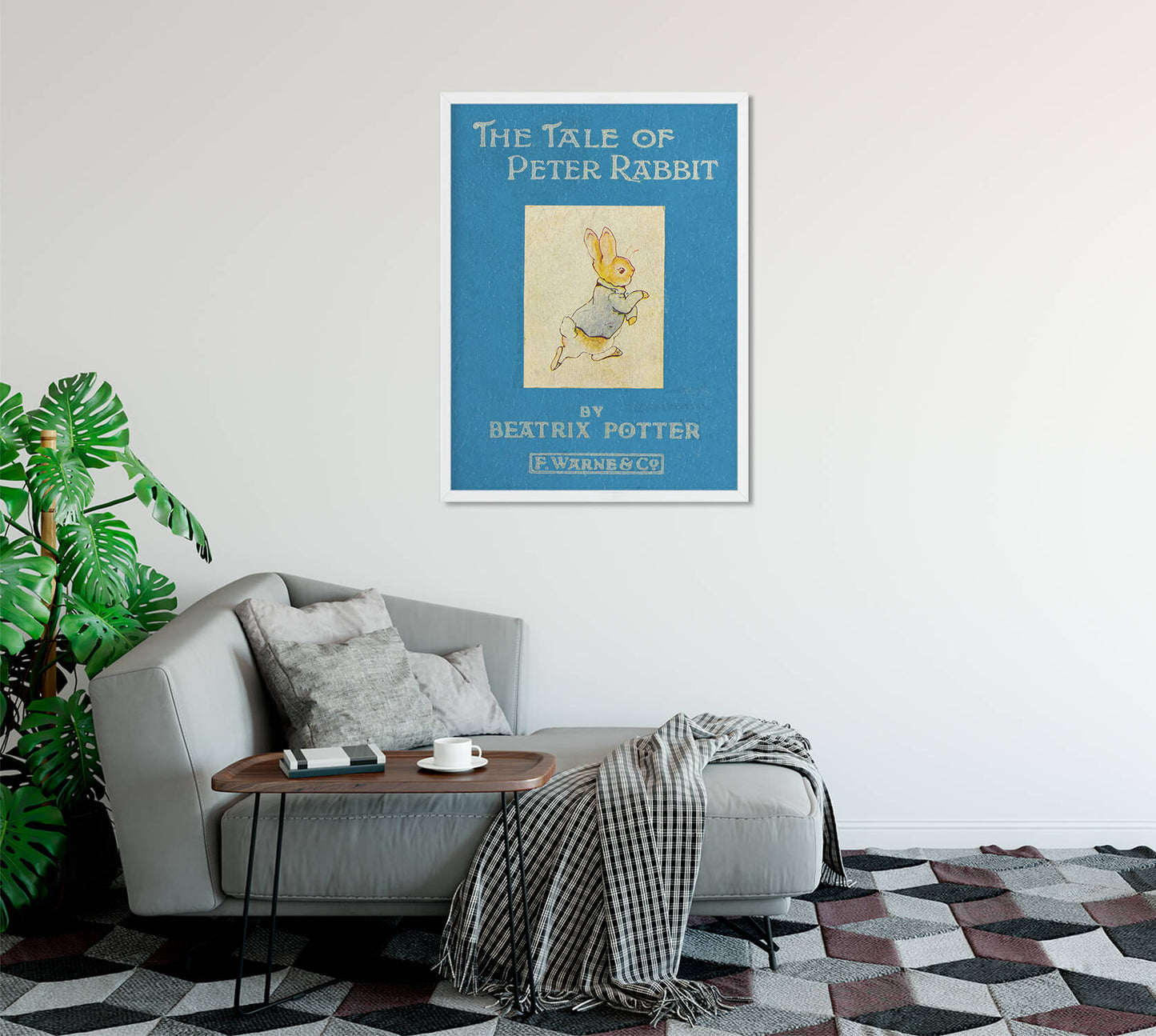 Vintage Peter Rabbit Nursery Art Print