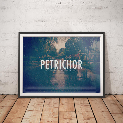 Petrichor Bibliophile Art Print