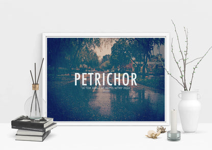 Petrichor Bibliophile Art Print