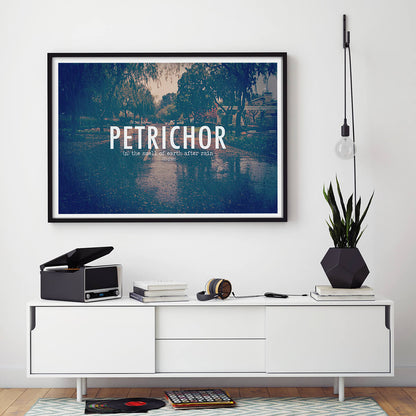 Petrichor Bibliophile Art Print