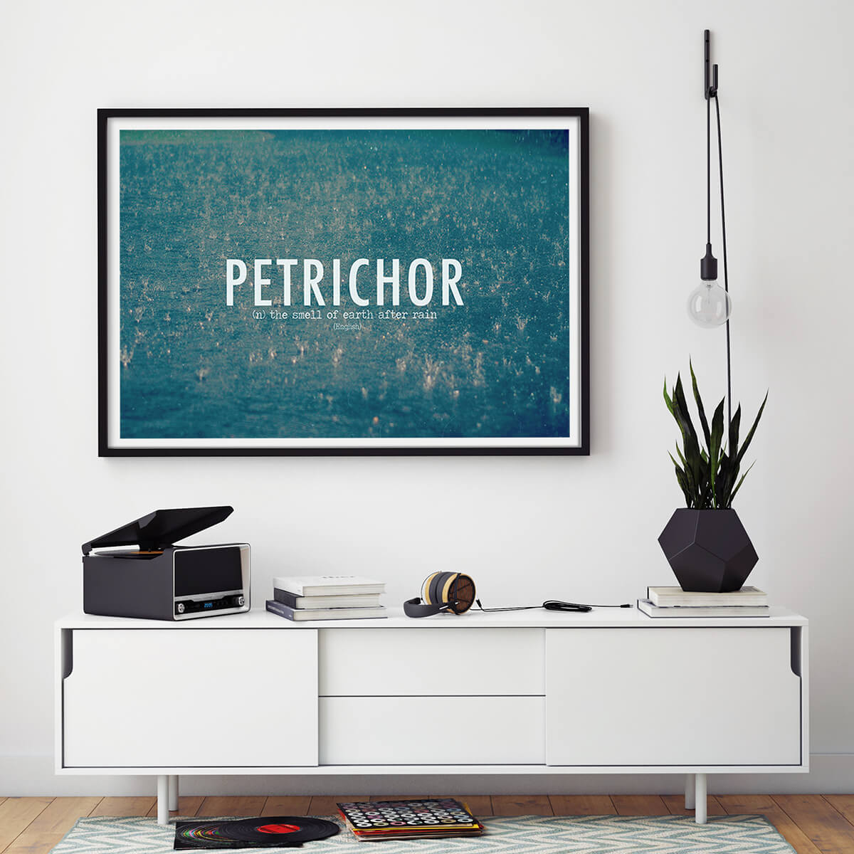 Rainfall Petrichor Art Print