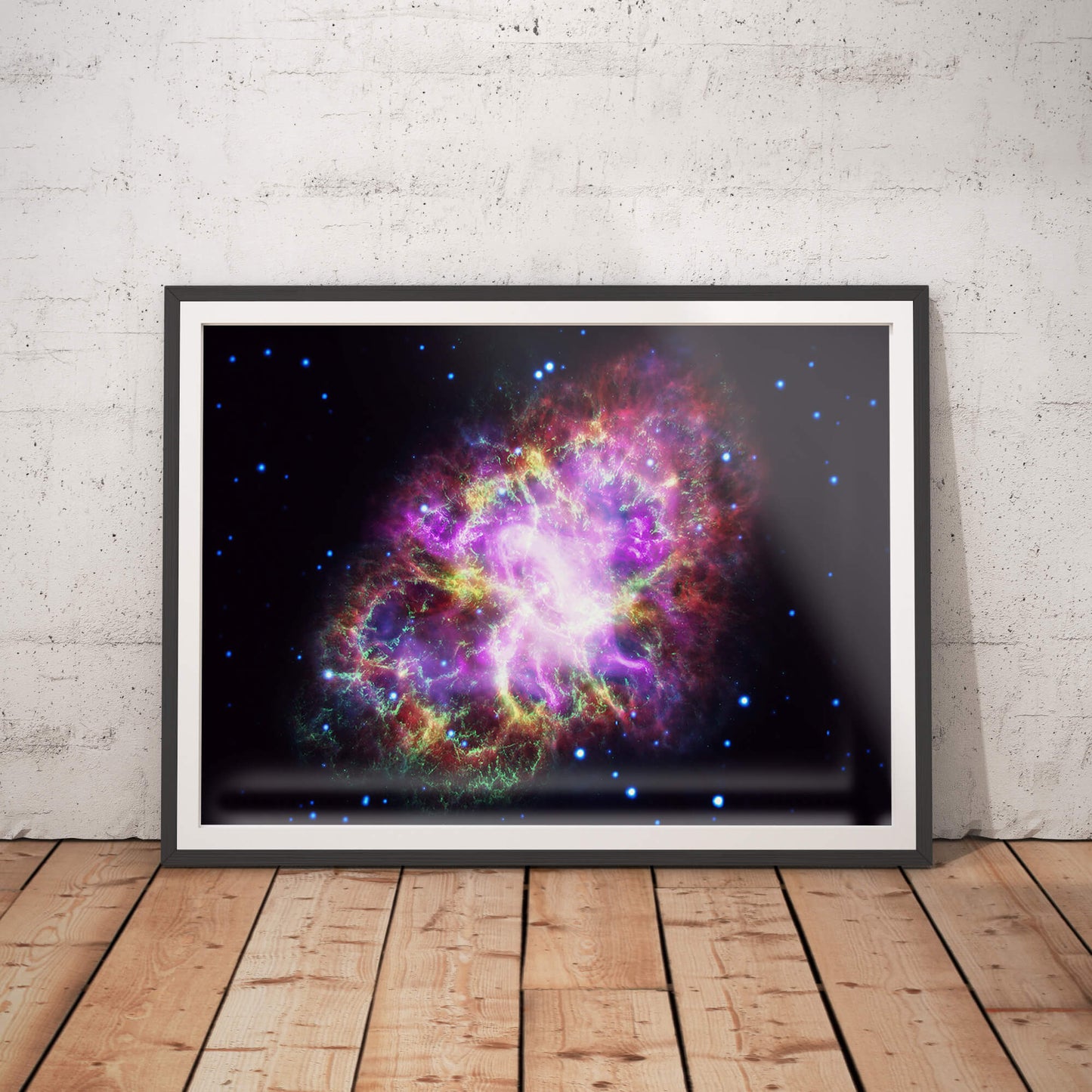 Pink Butterfly Nebula Art Print