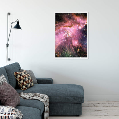 Pink Orion Nebula Art Print