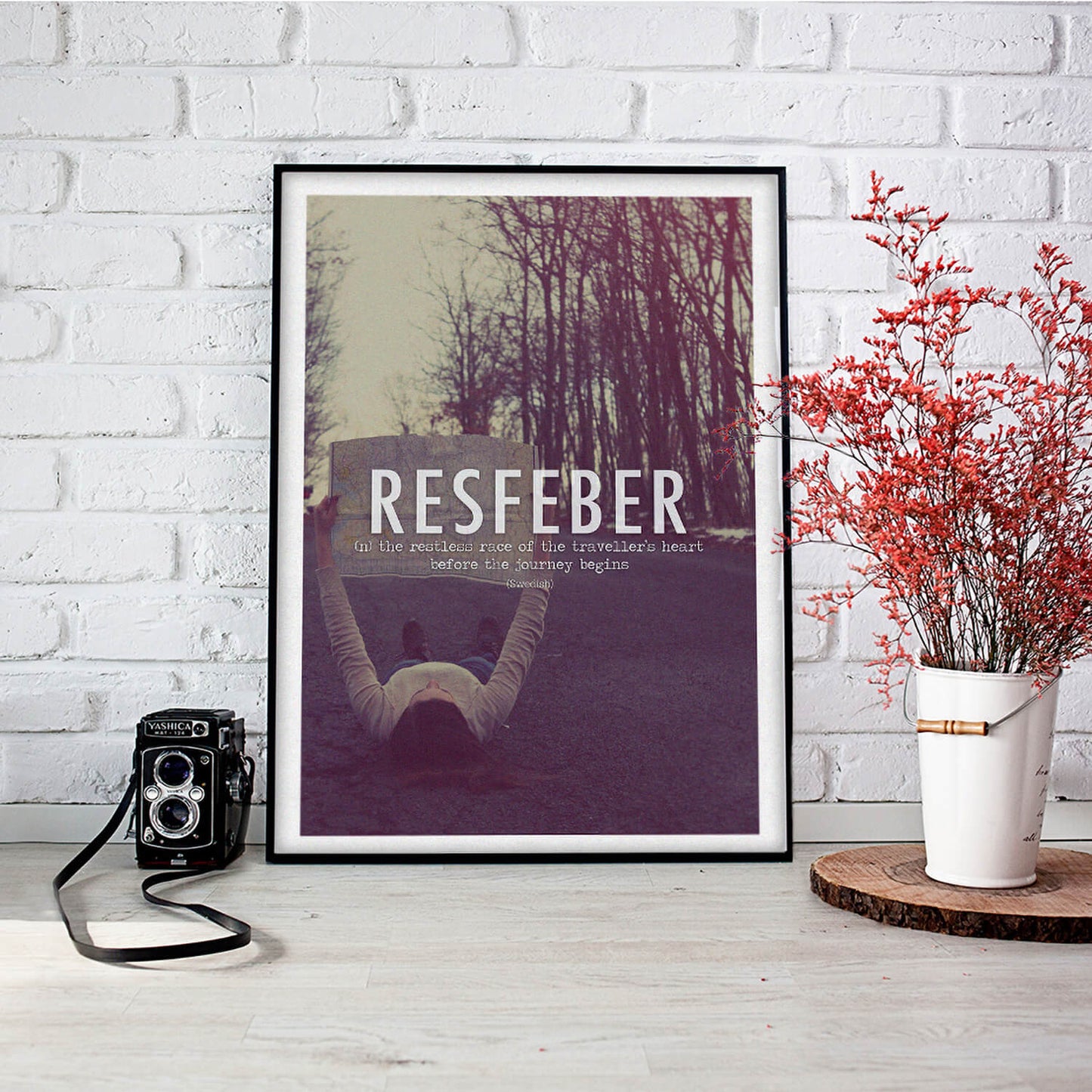 Resfeber Word Art Print