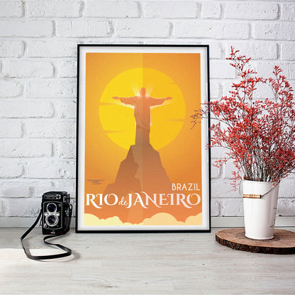 Christ the Redeemer Rio de Janeiro Art Print