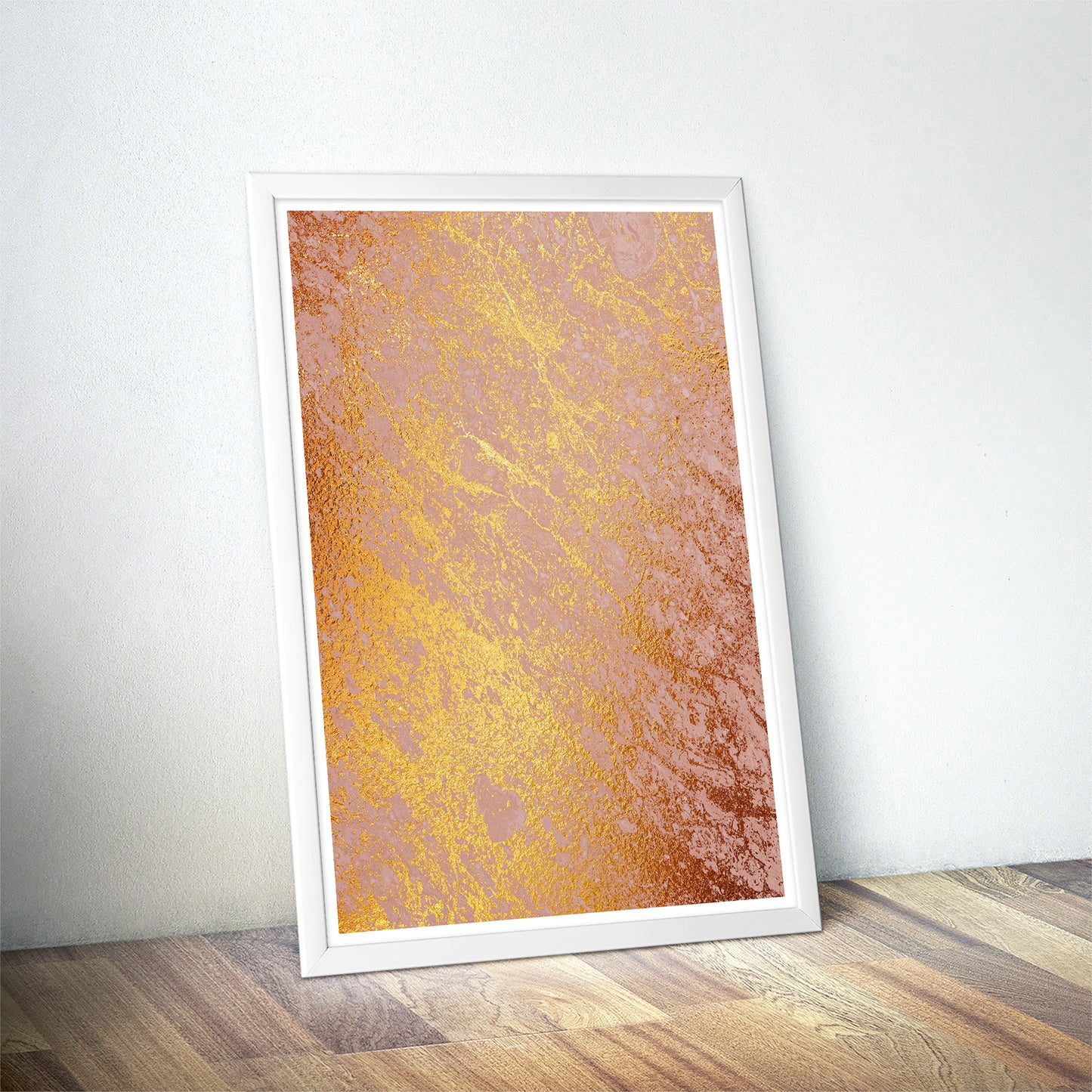 Radiant Rifts - Chic Marble Art Print