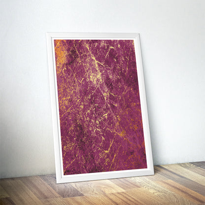 Golden Ruby Art Print