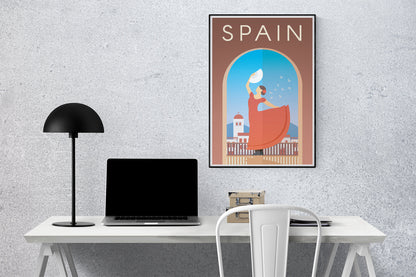 Spain Travel Art Print