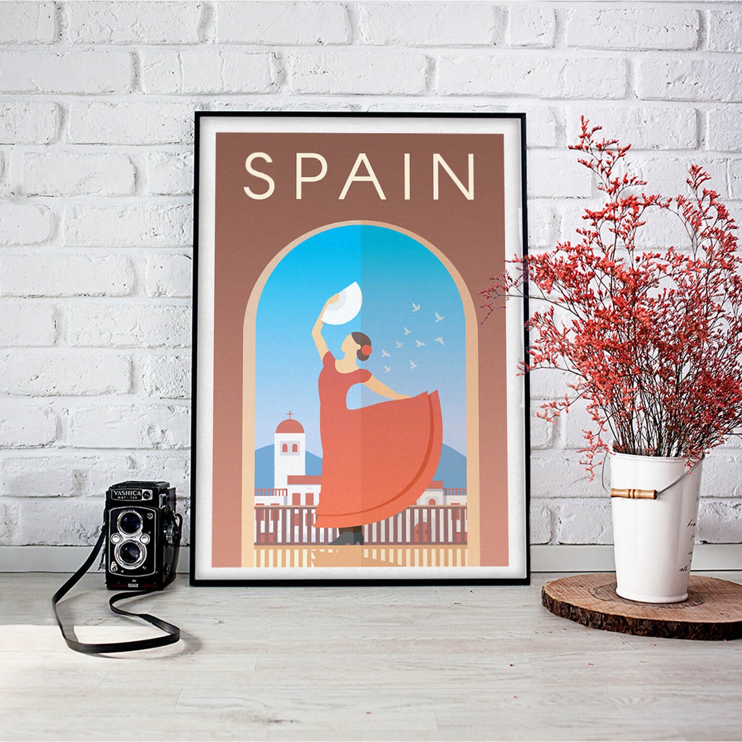 Spain Travel Art Print