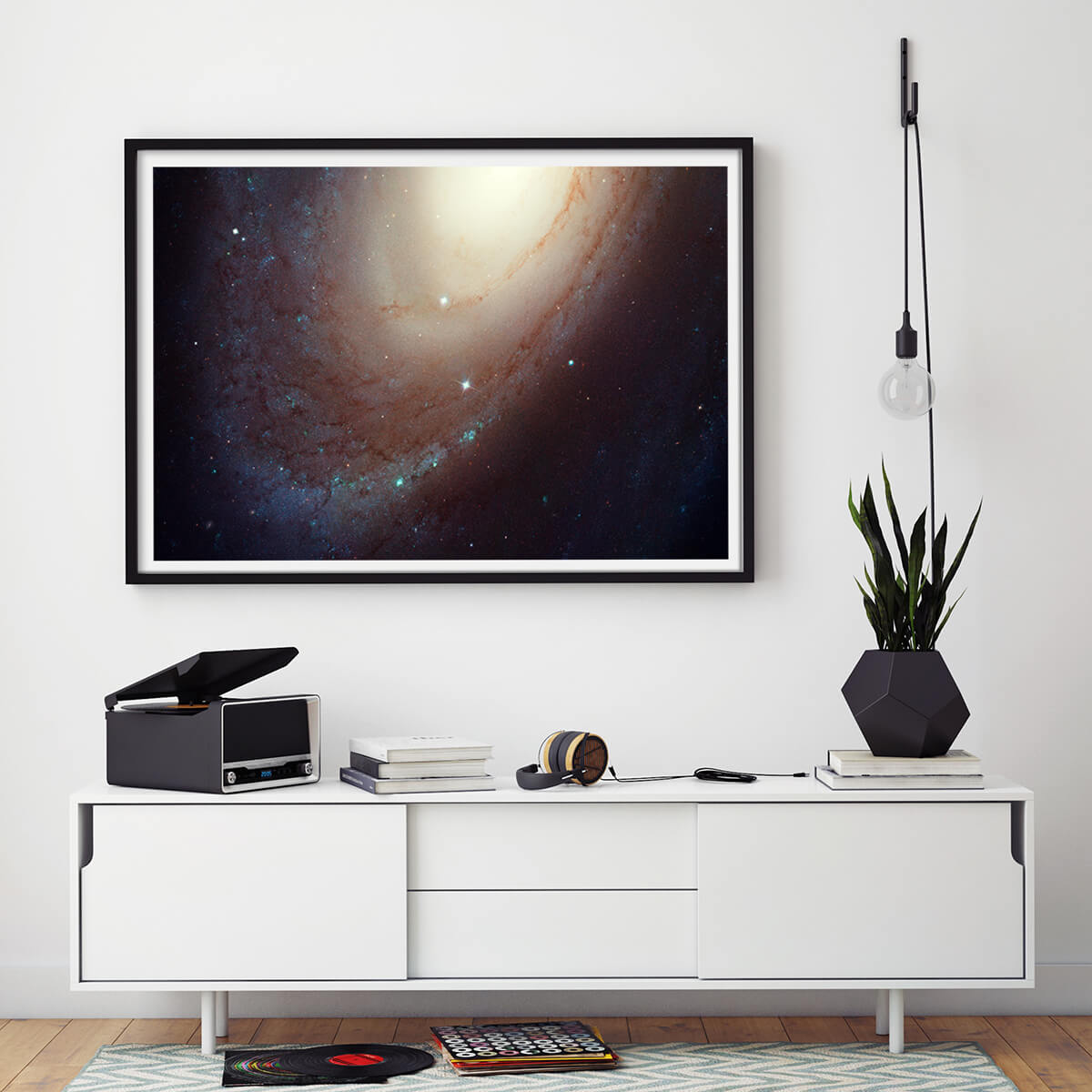 Spiral Galaxy Wonder Art Print