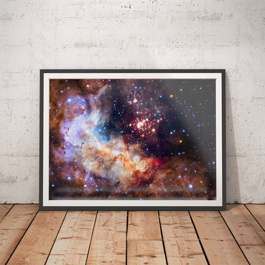 Cosmic Nebula Symphony Art Print