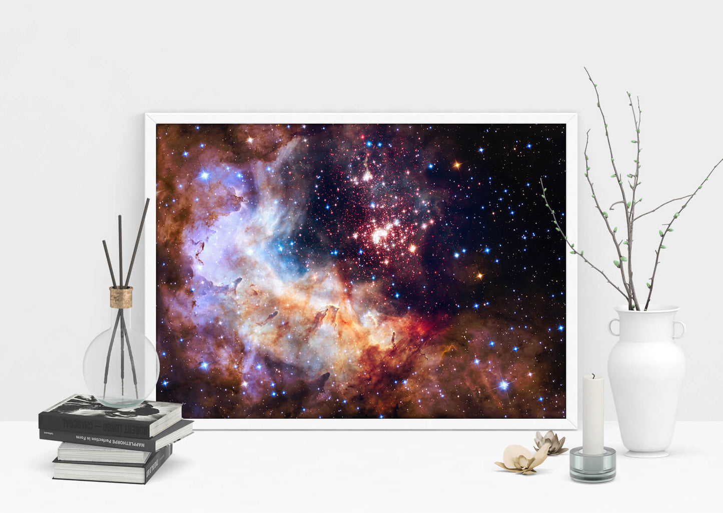 Cosmic Nebula Symphony Art Print