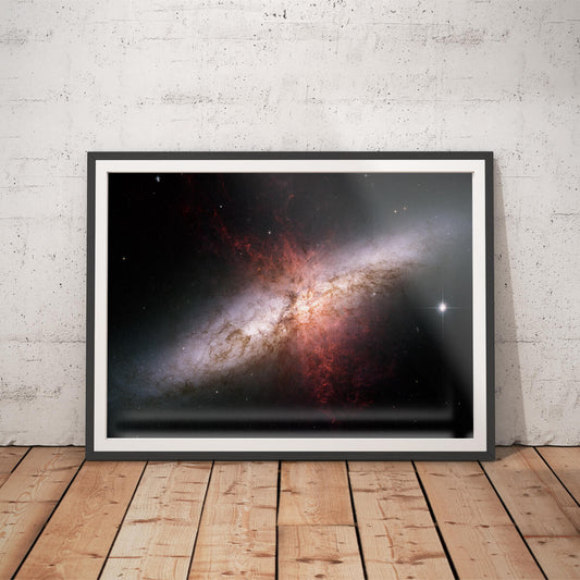 Cosmic Starburst Art Print