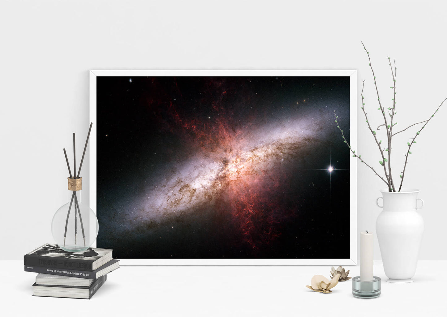 Cosmic Starburst Art Print