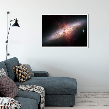 Cosmic Starburst Art Print