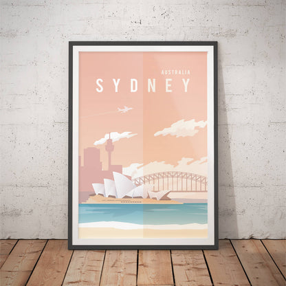 Sydney Minimalist Art Print