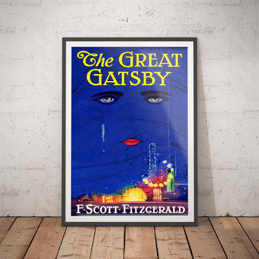Gatsby Book Cover Art Print