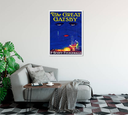 Gatsby Book Cover Art Print