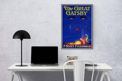 Gatsby Book Cover Art Print