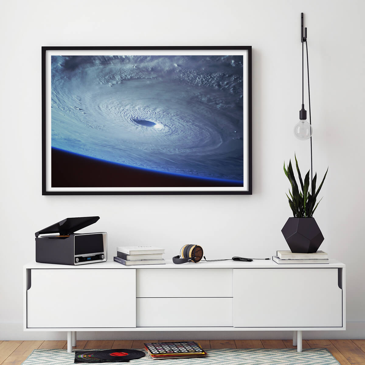 Majestic Hurricane Art Print