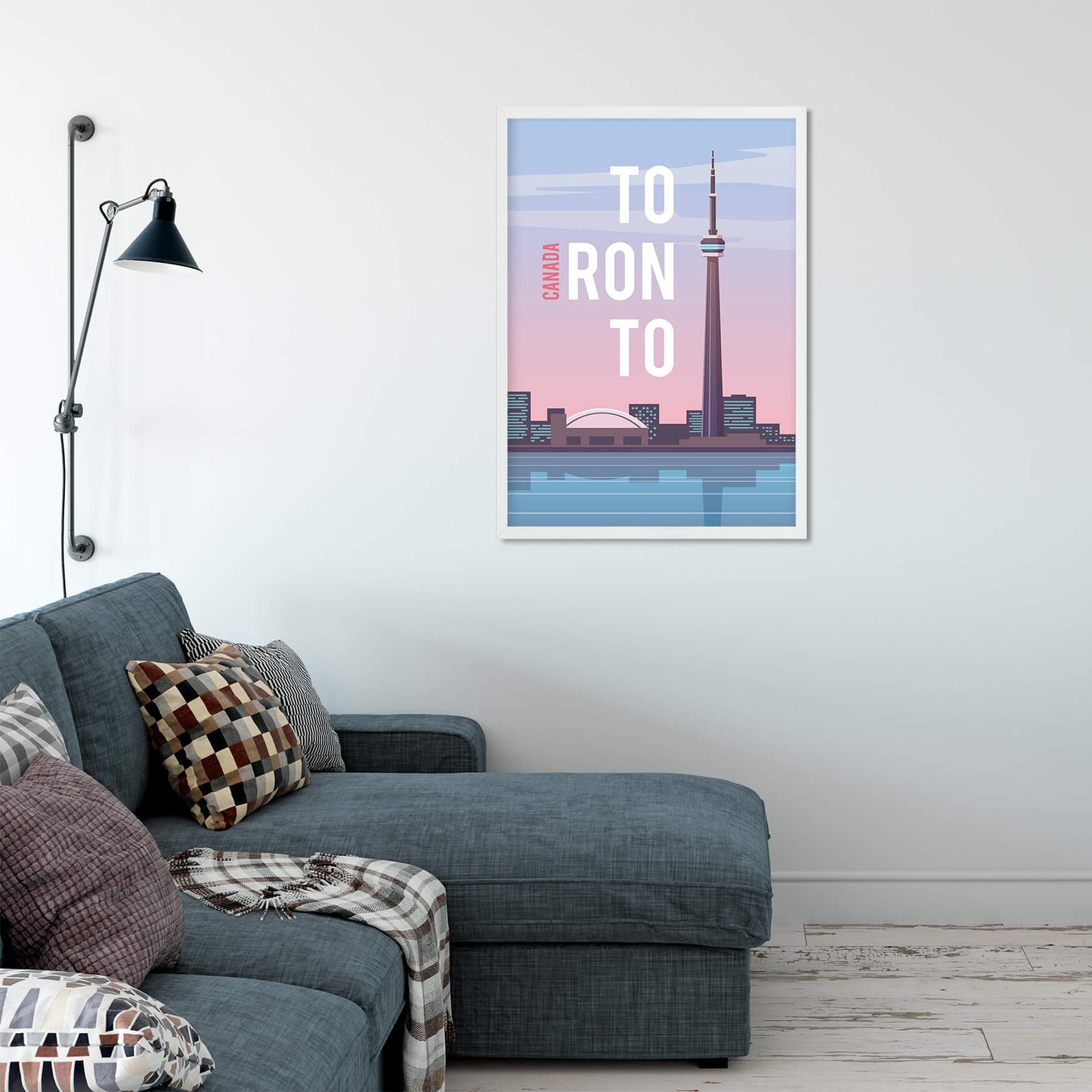 Toronto Skyline Art Print