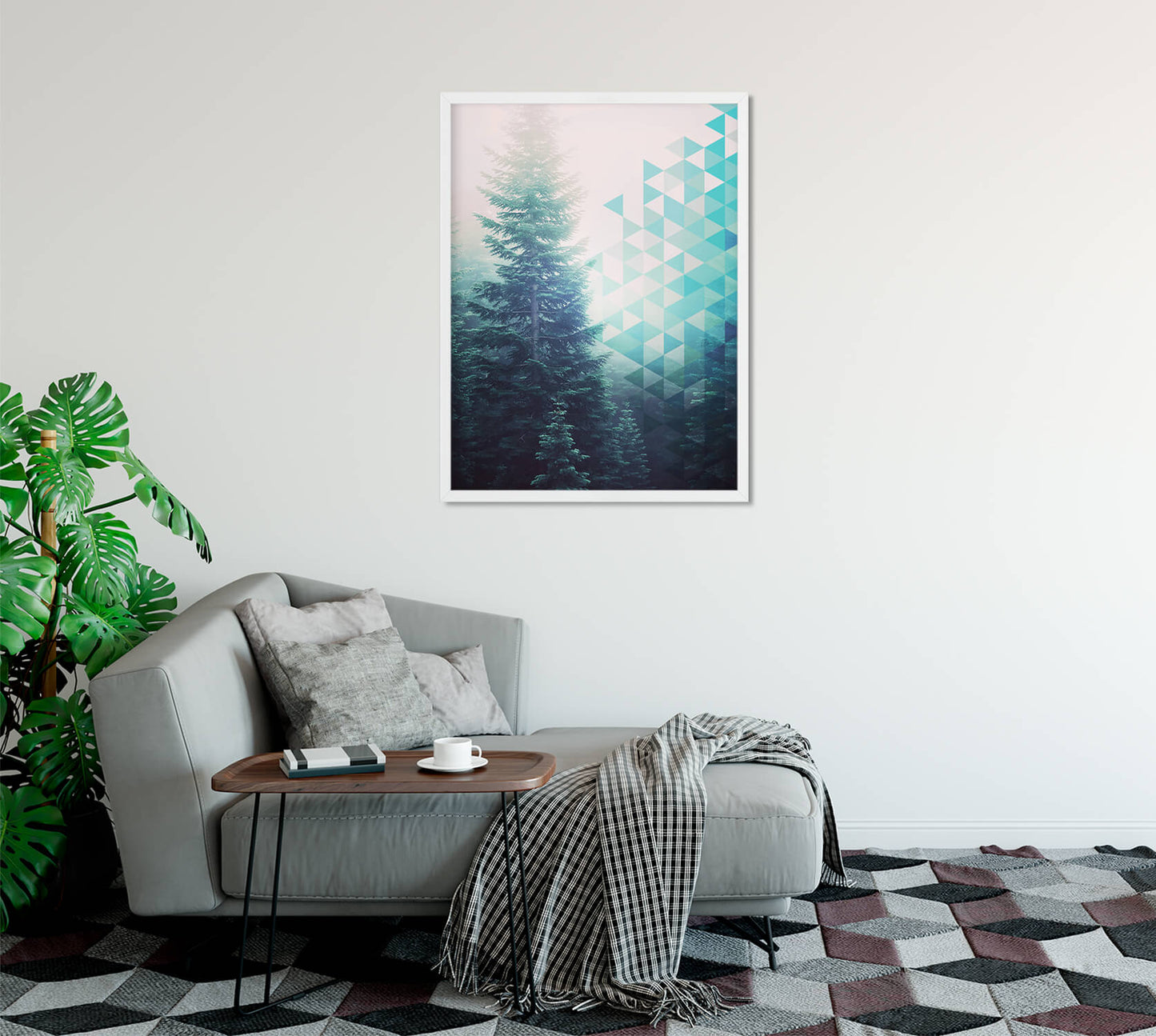 Nordic Forest Art Print