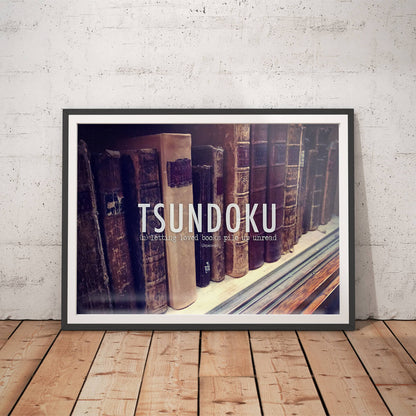 Whispers of the Unread - Tsundoku Art Print