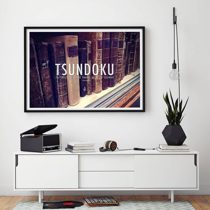 Whispers of the Unread - Tsundoku Art Print