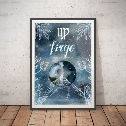 Virgo Celestial Art Print