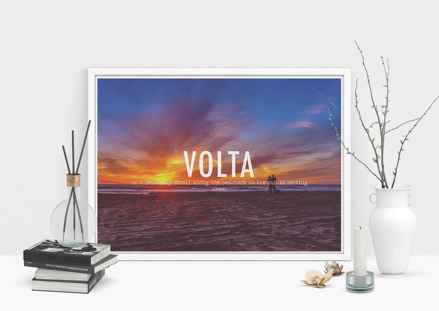 Volta Beautiful Word Art Print