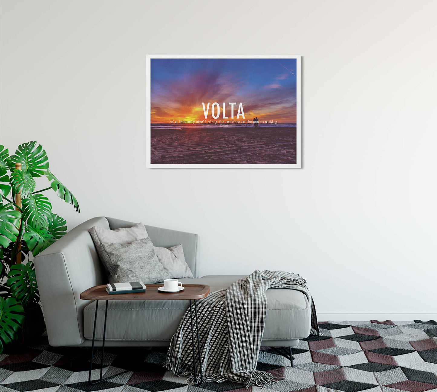 Volta Beautiful Word Art Print