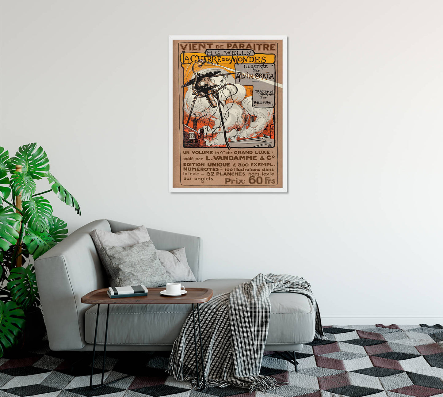 Vintage War of the Worlds Art Print