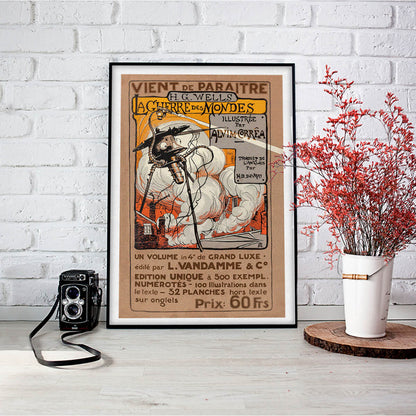 Vintage War of the Worlds Art Print