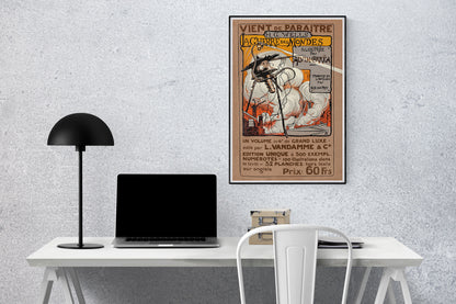 Vintage War of the Worlds Art Print