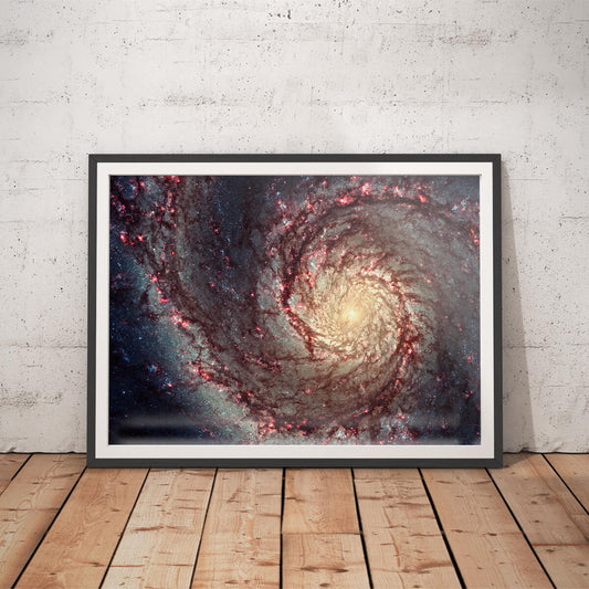 M51 Whirlpool Galaxy Art Print