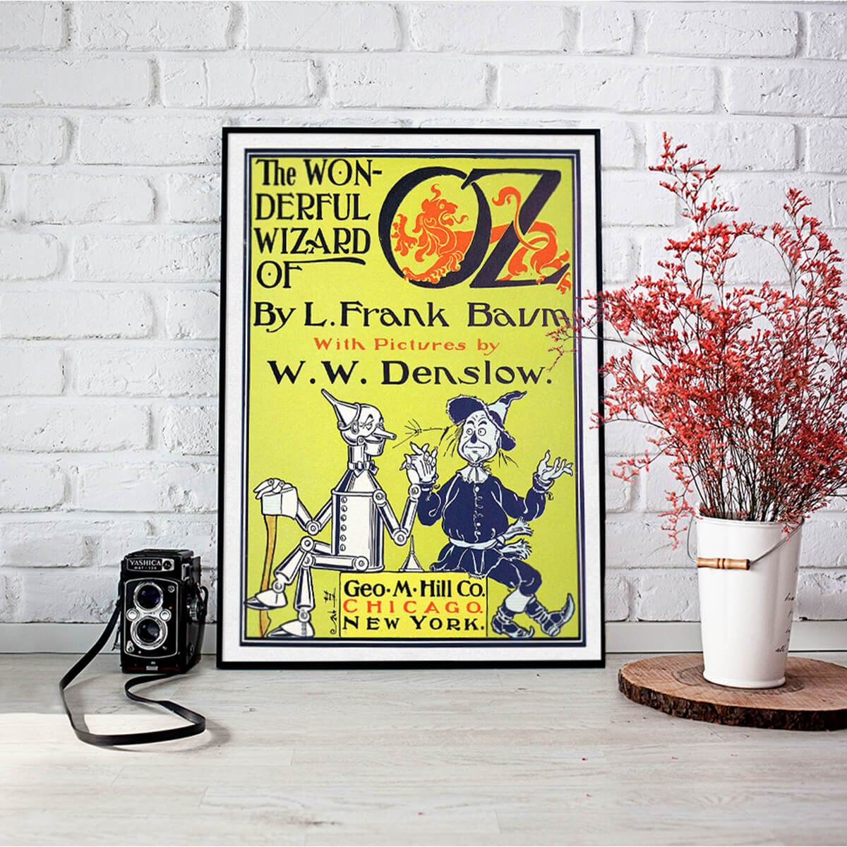 The Wizard of Oz Book Cover Art Print