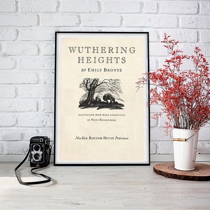 Wuthering Heights Vintage Art Print