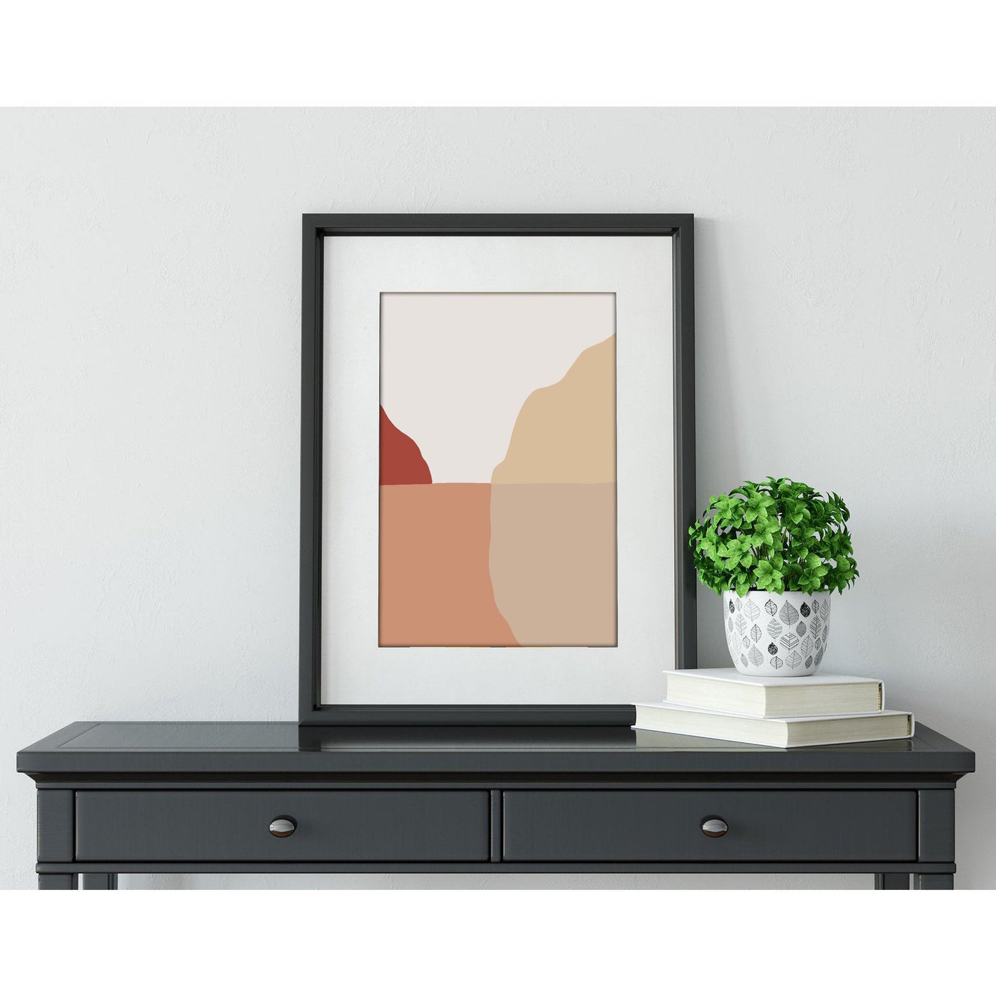 Harmonic Earth Abstract Art Print