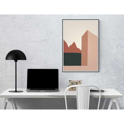 Minimalist Mesa Abstract Art Print