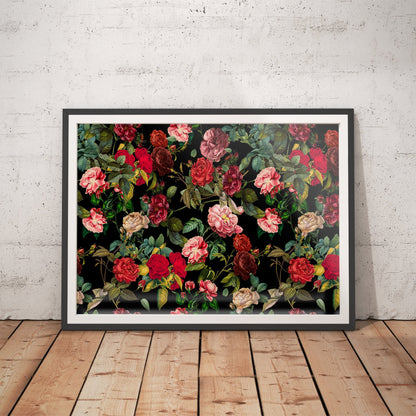 Floral Elegance Botanical Art Print