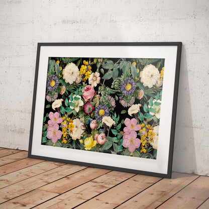 Whispering Wildflowers Botanical Art Print