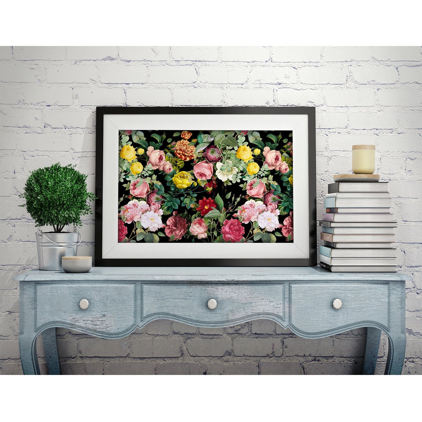 Flourishing Serenity Botanical Art Print