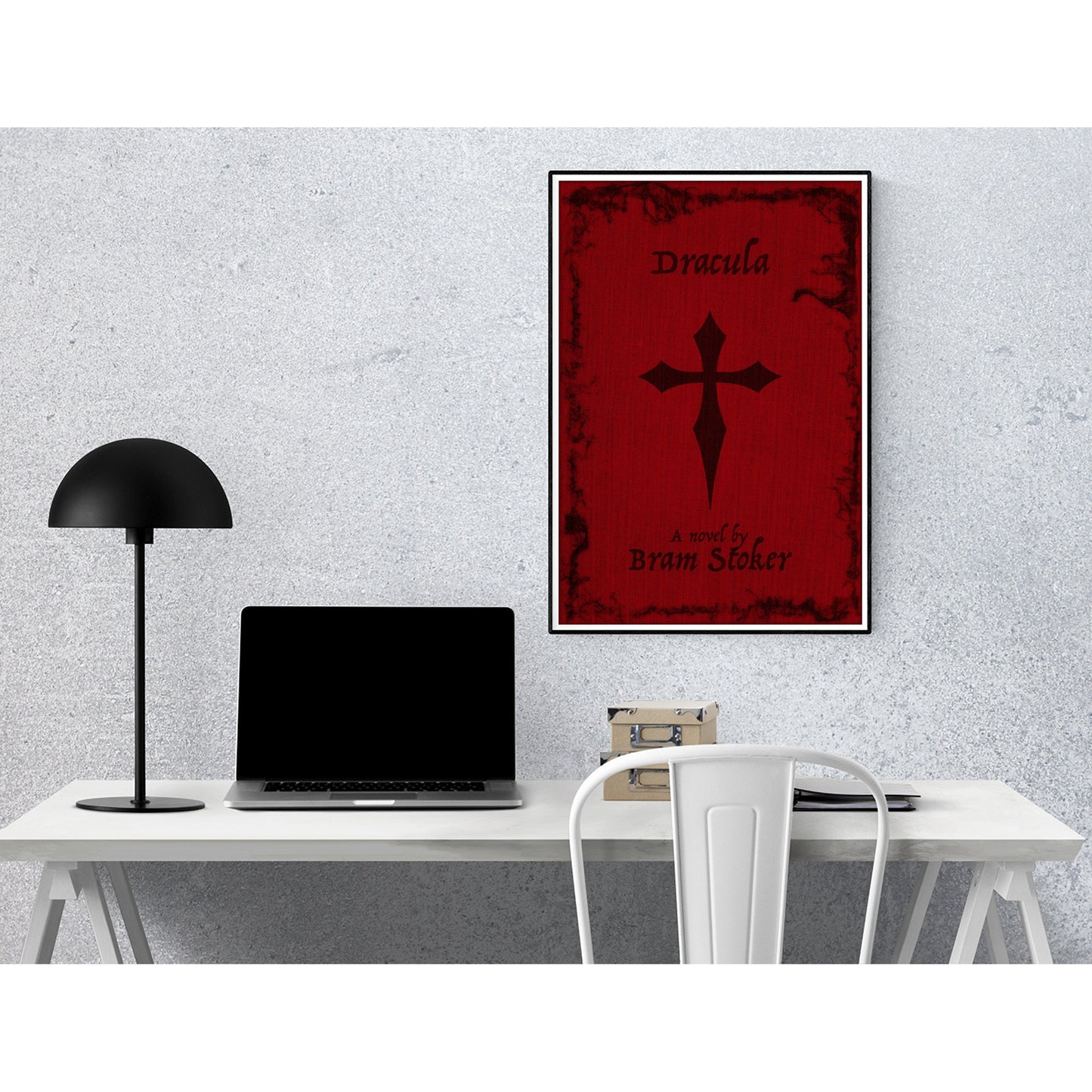 Original Dracula Book Cover Art Print